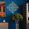 Traditional Muggu Kolam Cutout Diy Indian Backdrop Wall Decoration Stickers Puja Mandir Item Religious Cutout for Spiritual Home Styling Housewarming Gift